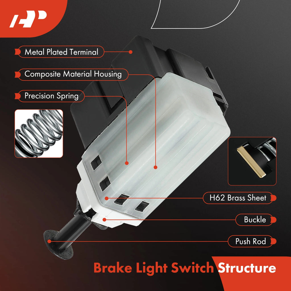 Brake Light Switch for Dodge Ram 1500, Jeep Grand Cherokee