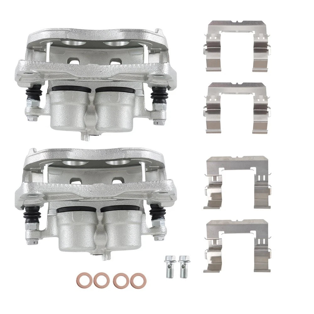 Set of 2 Front Brake Calipers for Subaru Legacy WRX B9 Outback (2005–2017)
