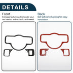 Headlight Switch Cover Sticker for Mercedes-Benz A B C E G Class CLA (Type-C)