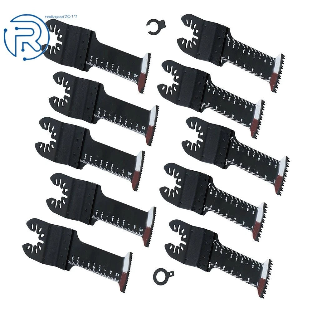 10X Oscillating Saw Blades for Wood (Japanese Tooth)