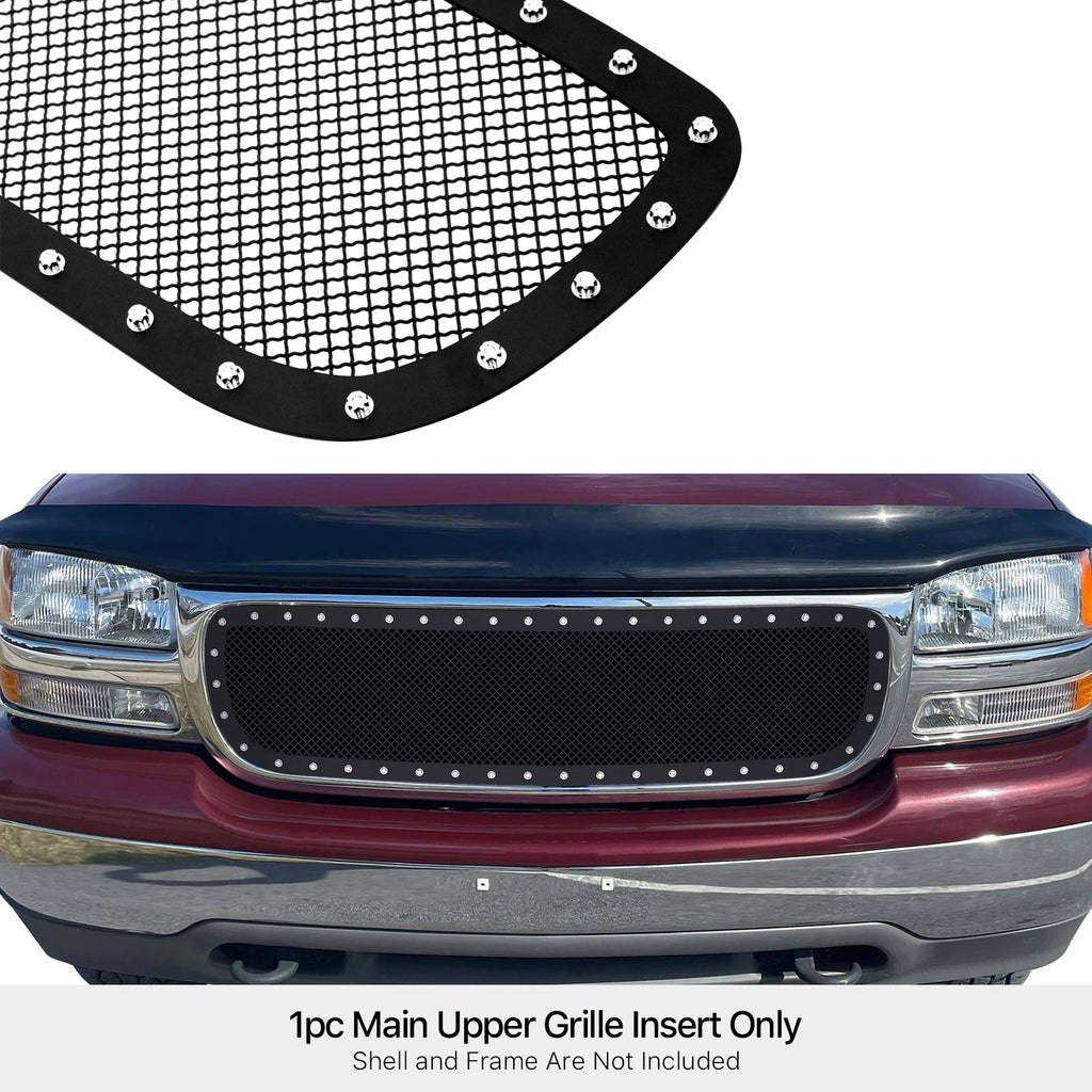 Stainless Rivet Grille for GMC Yukon Denali/Sierra Denali (2001-2006)