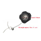 Marine Fuel Cap 42mm Thread Black ABS Stainless Steel for F2.5 69M (2003–2007)
