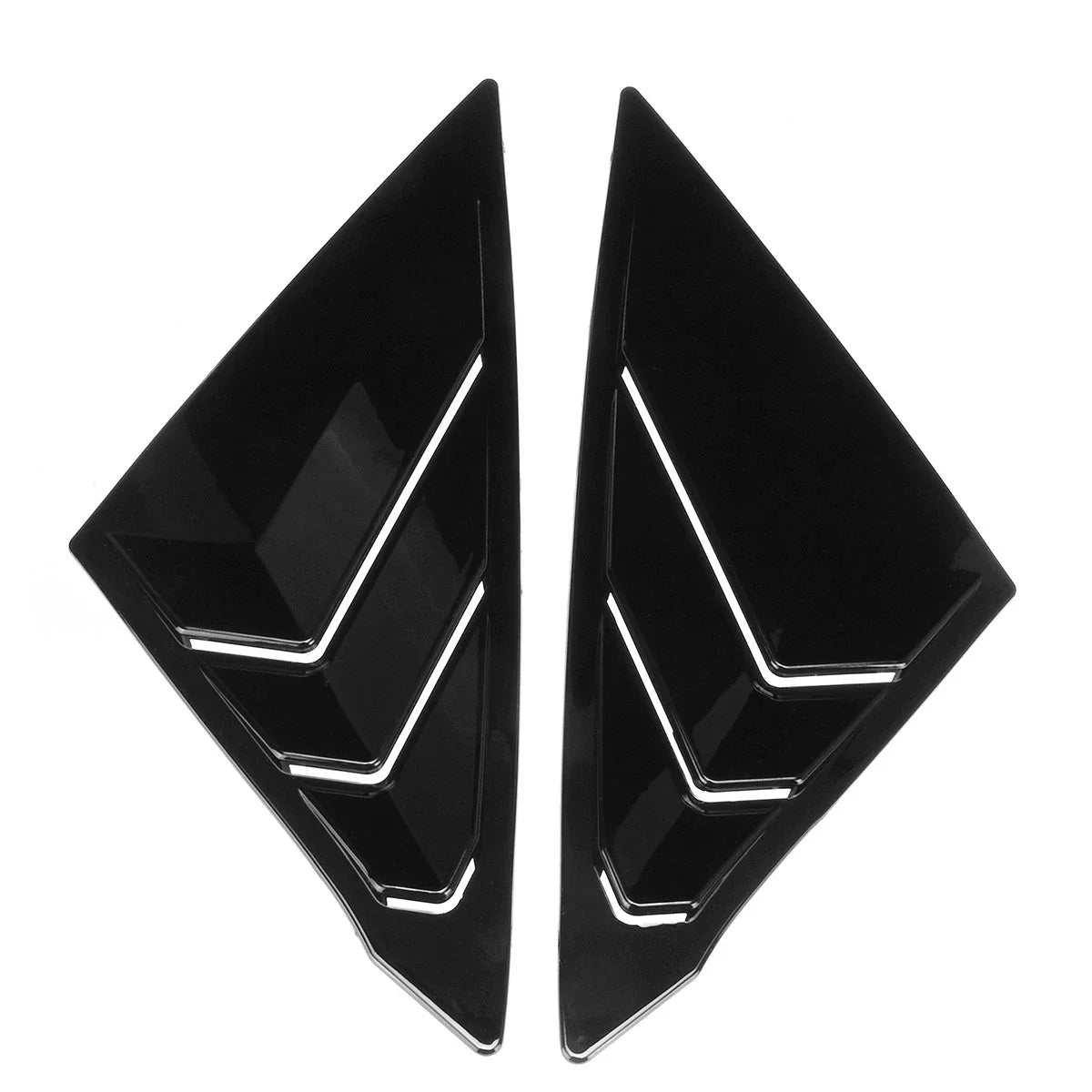 2x Window Louver Vent Shade Shutter Cover for Honda Civic Sedan (2022–2025)