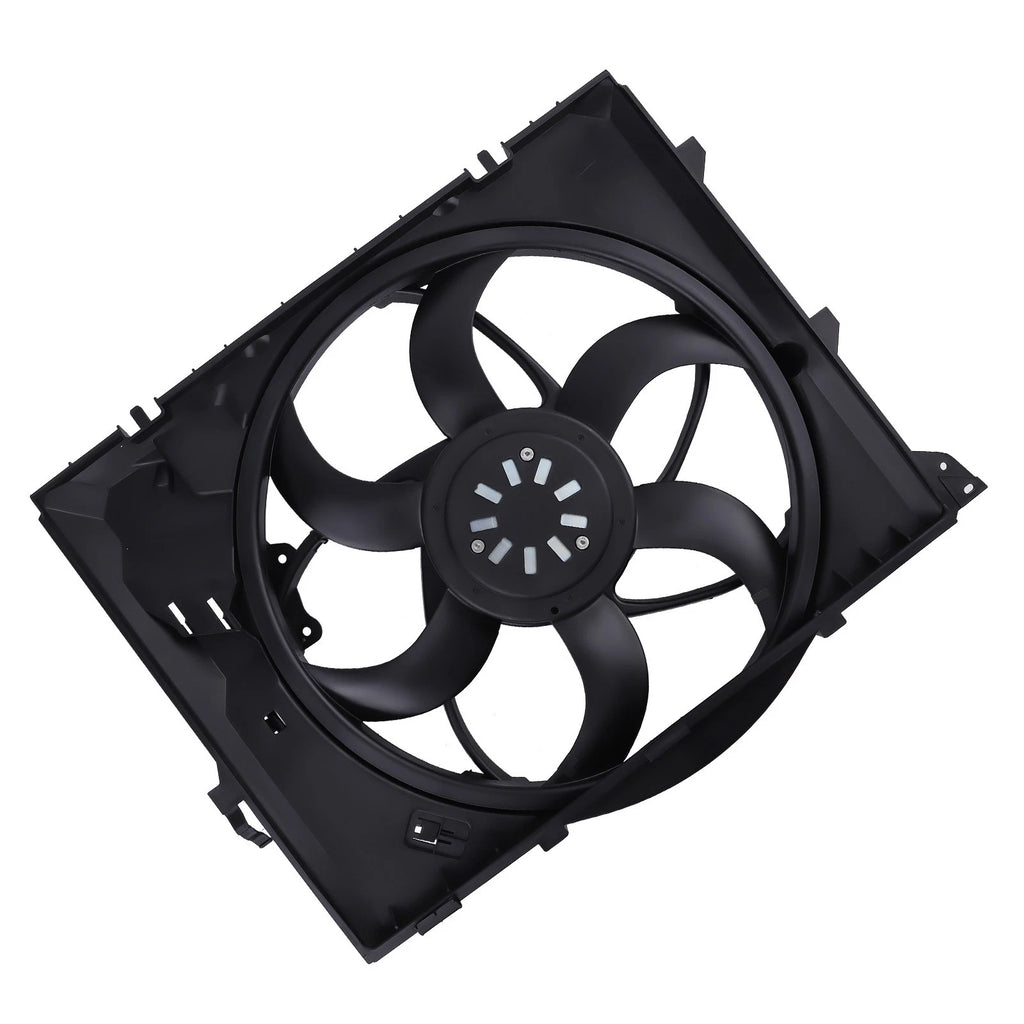 Cooling Fan Assembly for BMW 128i E82/E88 325i E90/E91 Z4 (2008–2013) 17117590699 A0028A0054