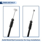 Hood Latch Release Cable for KIA Forte (2010–2013) No. 811901M000