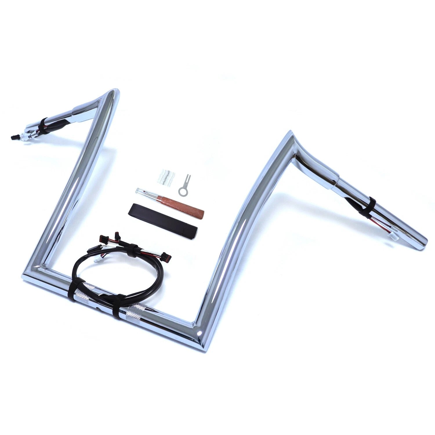 Chrome 16" Prewired Handlebar 1.25" for Harley Road Glide (2016–2023)