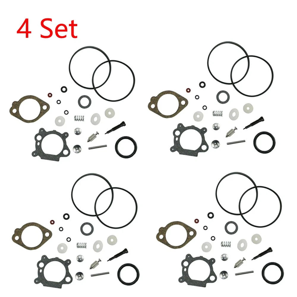 Set of 4 Carburetor Gasket Repair Kit for B&S 492495 493762 498260