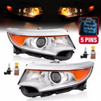 Projector Headlight Set for Ford Edge (2011–2014) #BT4Z13008B