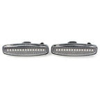 Clear LED Sequential Side Marker Lights for Infiniti EX25 M35 Q60 Q70 QX50 (2008-2020)