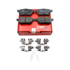 Set of 4 TRW Pro Rear Ceramic Brake Pads for CT200h, iM, Corolla iM, Prius, Prius Plug-In (2011–2019)