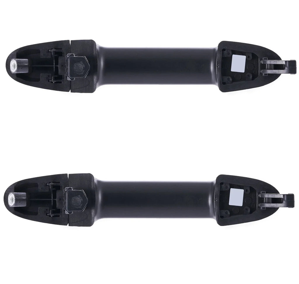 2pcs Rear LH+RH Black Outer Door Handle for Hyundai Santa Fe CM (2005–2012)