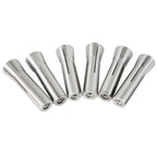 Set of 6 Precision R8 Collets for Mill Chuck Holder