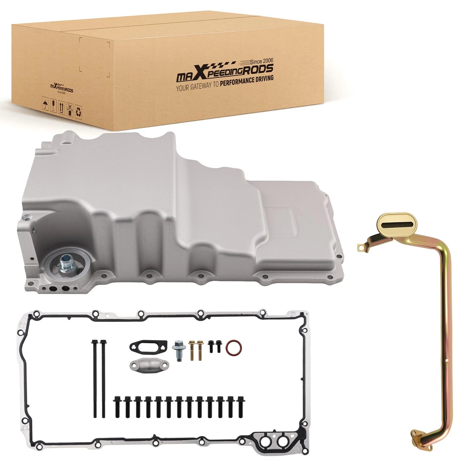Engine Oil Sump Pan for Chevrolet Camaro Firebird (1967–1969) LS Swap 302-2