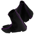 Manual Shift & E Brake Boot for Dodge Viper (2003–2006) Purple Stitch