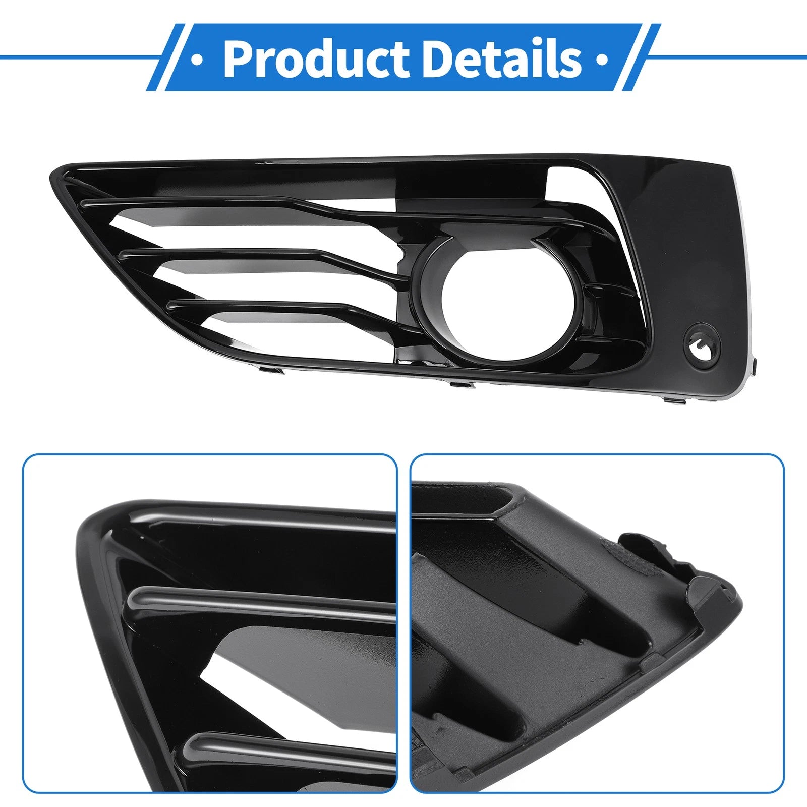 1 Pc Fog Light Grill for BMW 2 Series (2017–2020) No. 51117407699