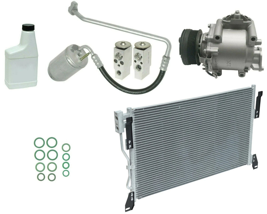 AC Compressor Kit With Condenser for Volkswagen Touareg (2011–2018)