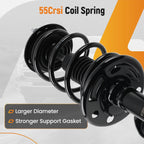 Set of 2 Rear Front Struts w/Coil Spring for Ford Taurus (2013–2019)