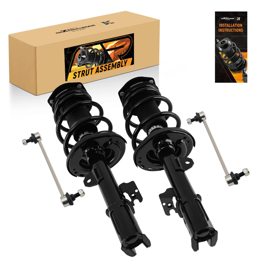 Suspension Kit with Front Struts and Sway Bar Links for Toyota Highlander (2008–2011)