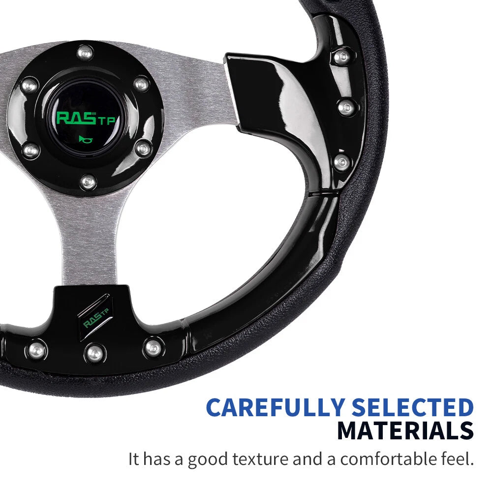13 Inch Lightweight Drifting Racing Steering Wheel for Universal Fit