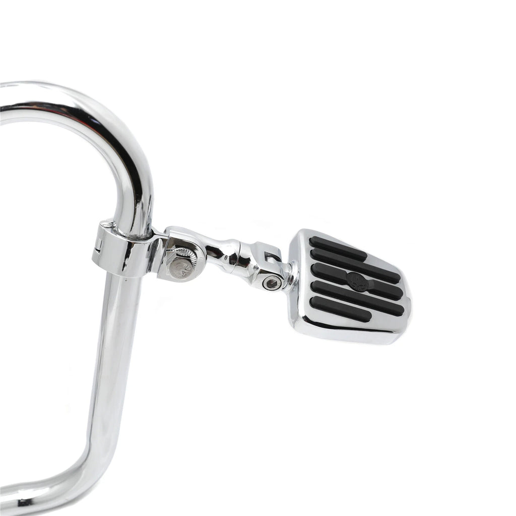 Chrome Furious Flame 3" Stem 1.25" Foot Peg for Honda Shadow Harley Road King