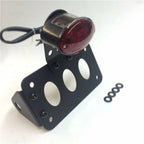 Side Mount License Plate Bracket for Harley Metric Bikes (Choppers)