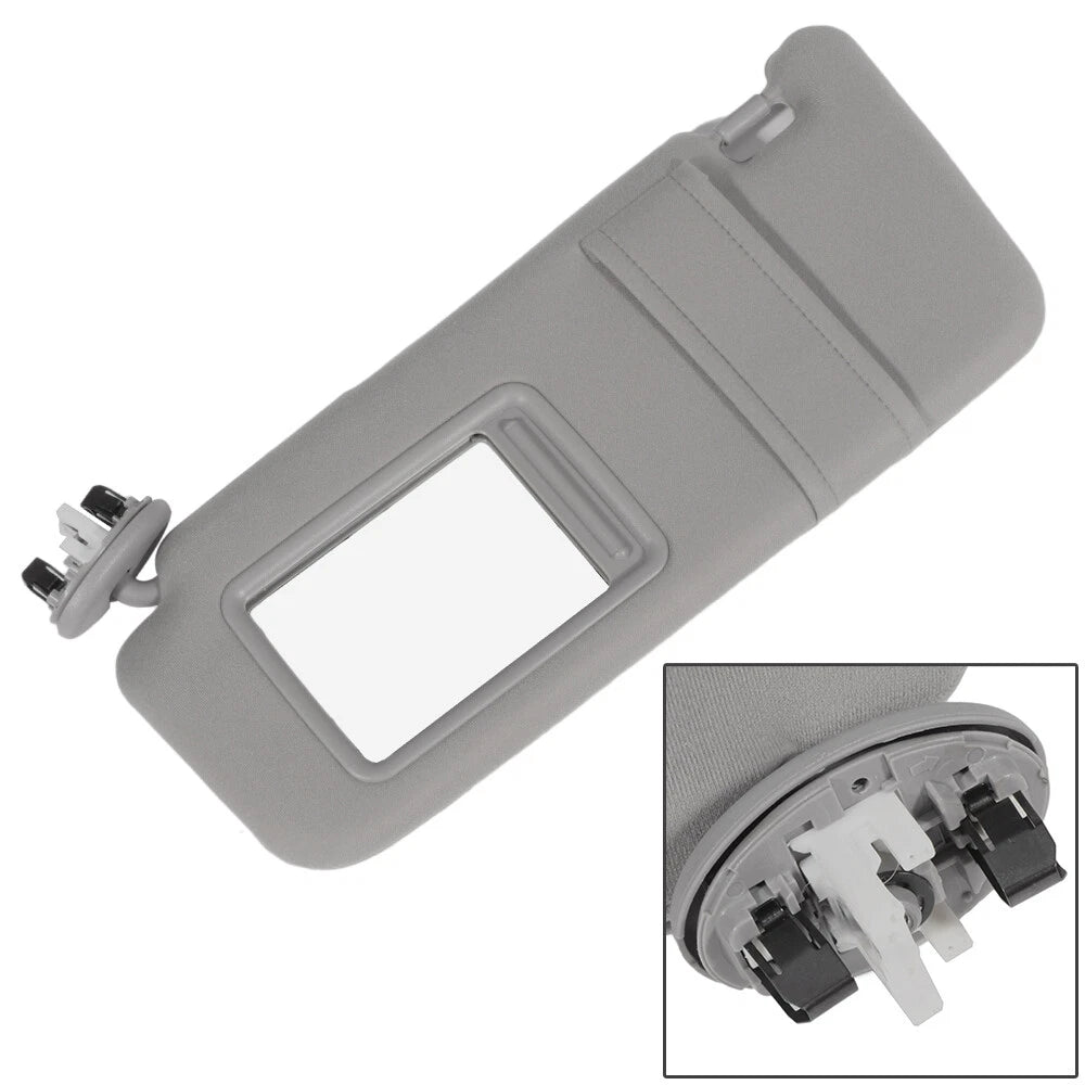 Left Driver Side Sun Visor with Sunroof Vanity Light for Toyota Camry (2007–2011)