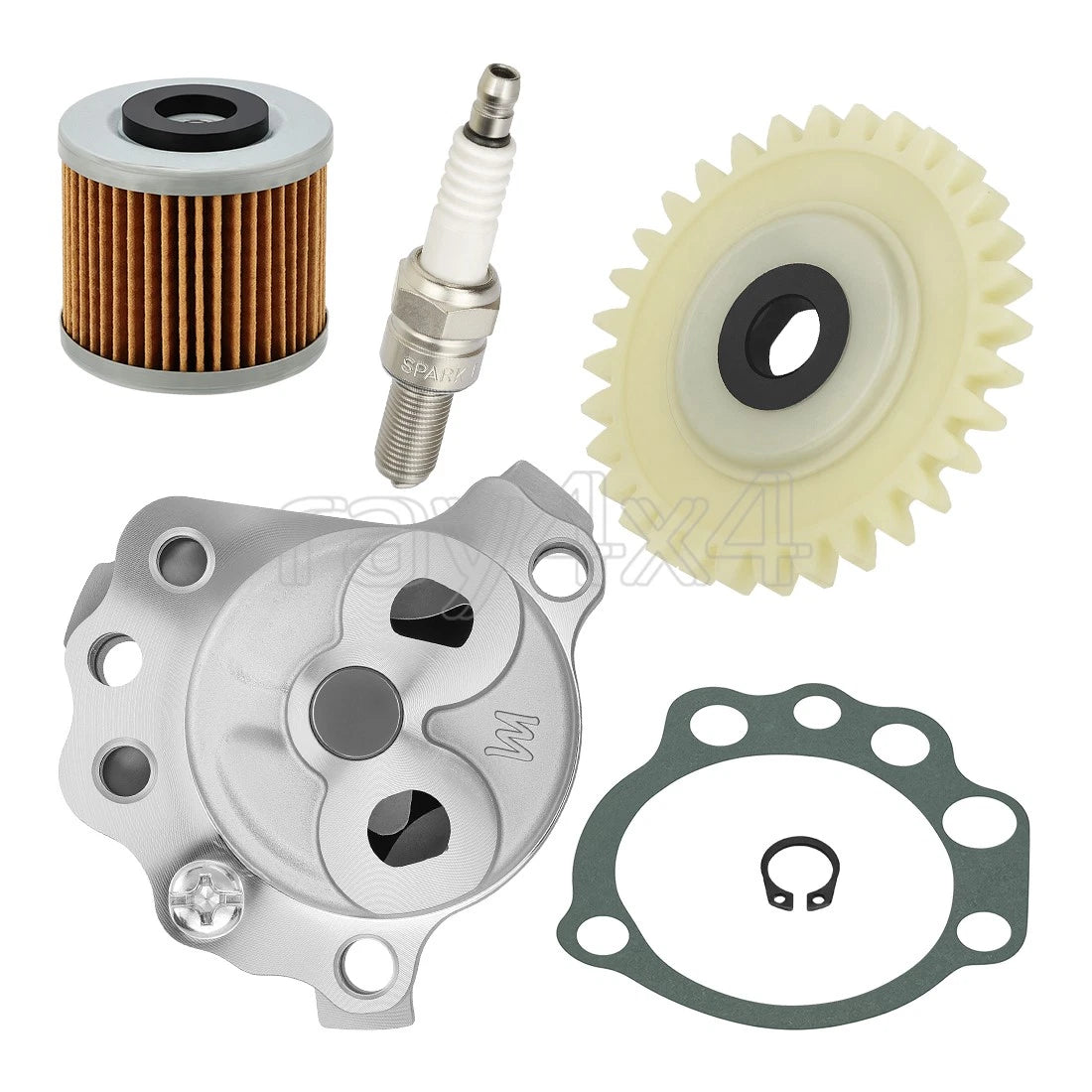 Oil Pump & Filter Gear Gasket Kit for Yamaha Raptor 700 700R (2006–2019) 5LP-13300-00-00