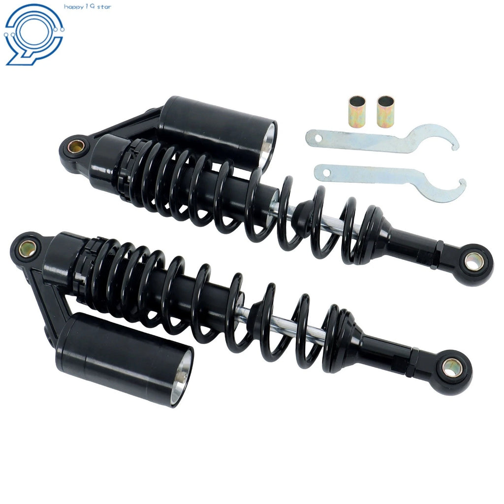 2X 340mm Rear Motorcycle Shock Absorbers for Honda 
