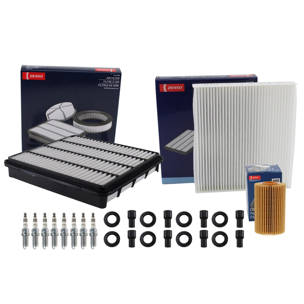 Tune Up Kit with 8 NGK Spark Plugs & Boot for Land Cruiser LX570 Sequoia (2008–2021)