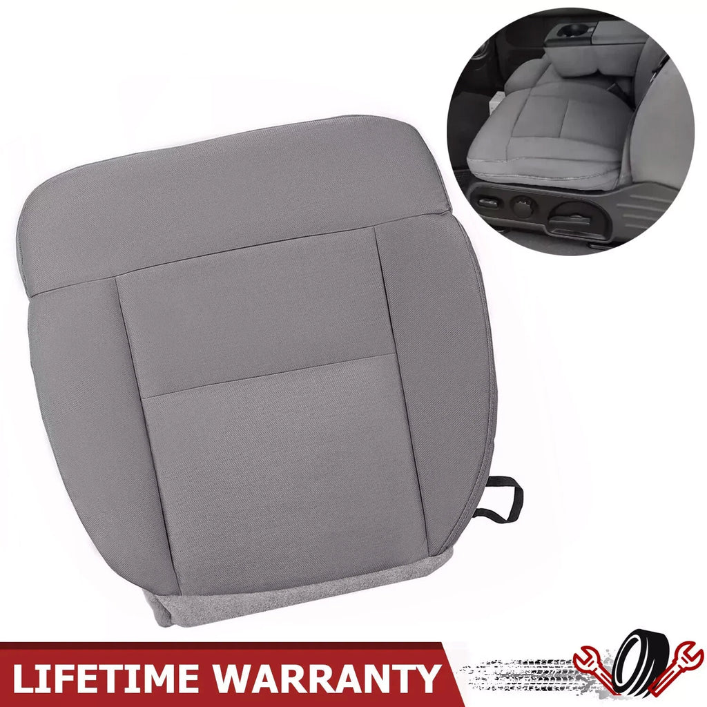 Driver Bottom Cloth Seat Cover for Ford F150 (2004–2008) - Gray