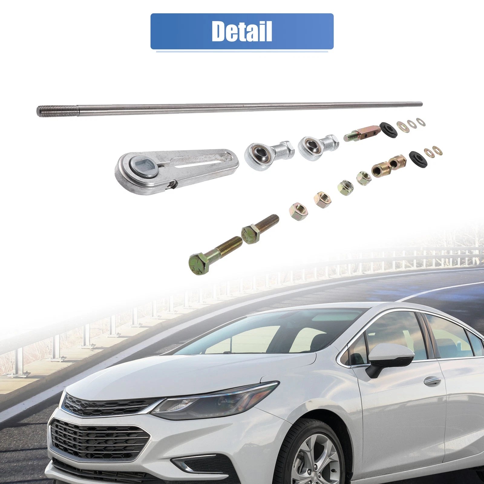Adjustable Transmission Column Shift Linkage Kit for Chevrolet TH-350 (1970–1980)