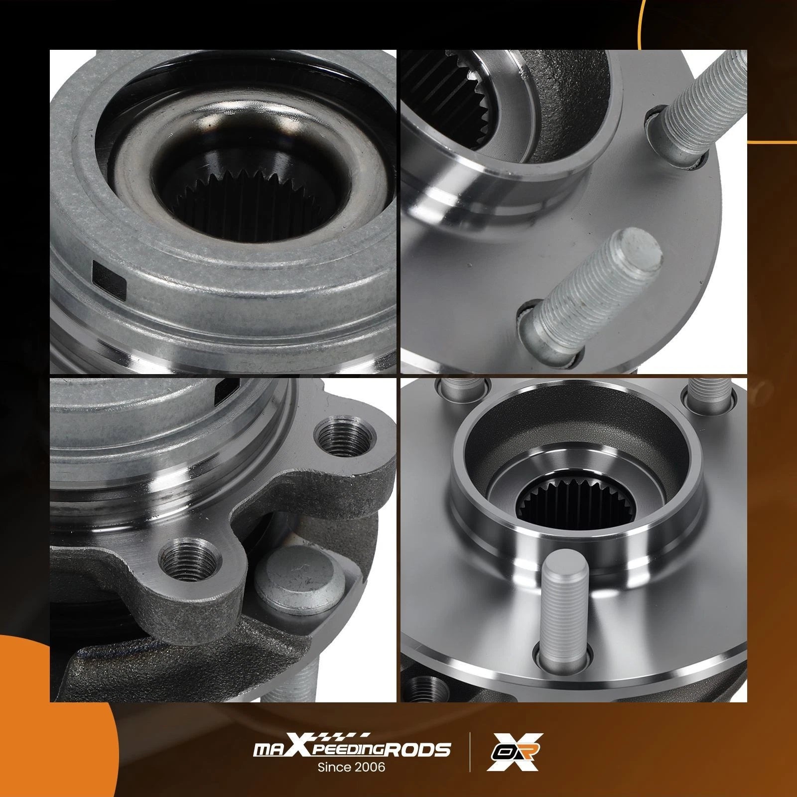 Dual Front Wheel Bearings for Nissan Altima 2.5L (2007–2013)