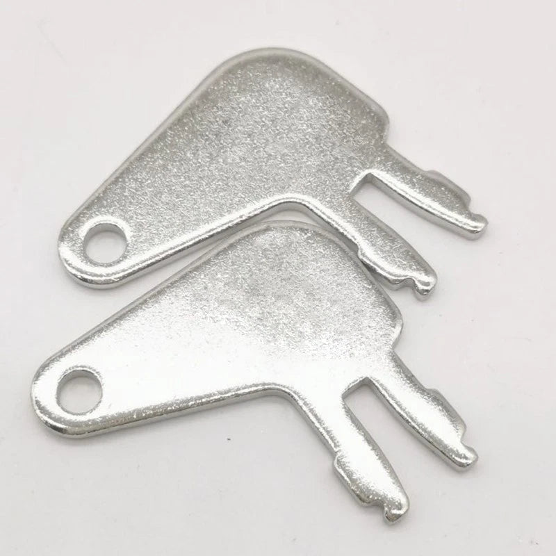 2PCS Battery Master Disconnect Keys for Caterpillar Equipment (8H5306)