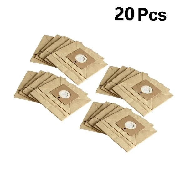 Set of 4 High Filtration Paper Dust Bags for Home Cleaning (99.9% Dust Capture)