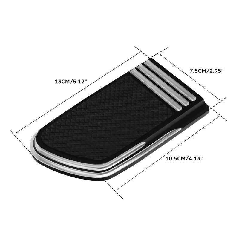 Brake Pedal Pad for Harley Touring Street Road Glide Softail (1980–2017)
