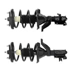 2X Front Struts w/Coil Spring Assembly for Honda Civic (2001–2005) & Acura EL (2001–2003)