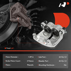 Front Left Brake Caliper for Jeep Grand Cherokee (2011-2022) Dodge Durango