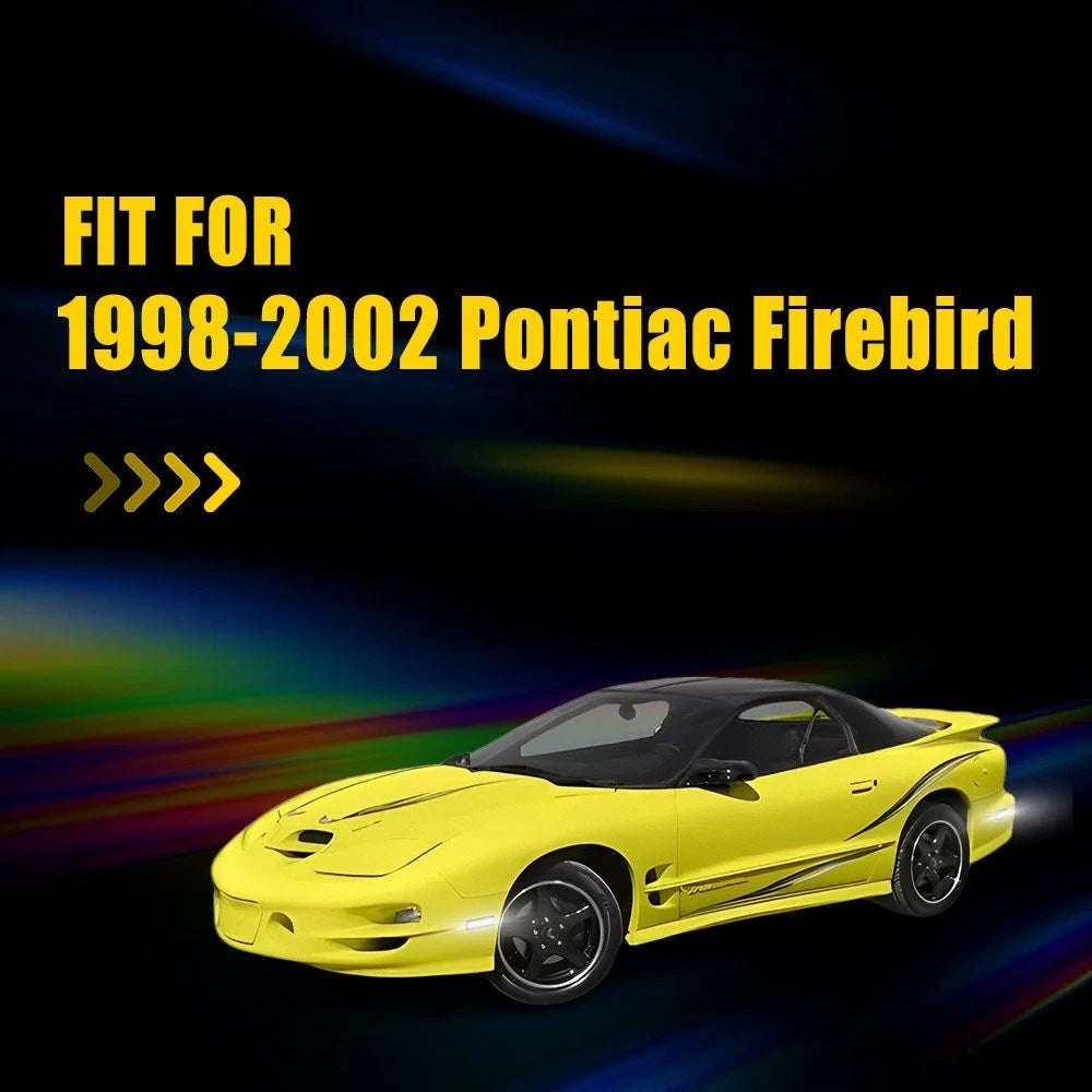 Smoked White LED Side Marker Lights for Pontiac Firebird Trans (1998–2002)