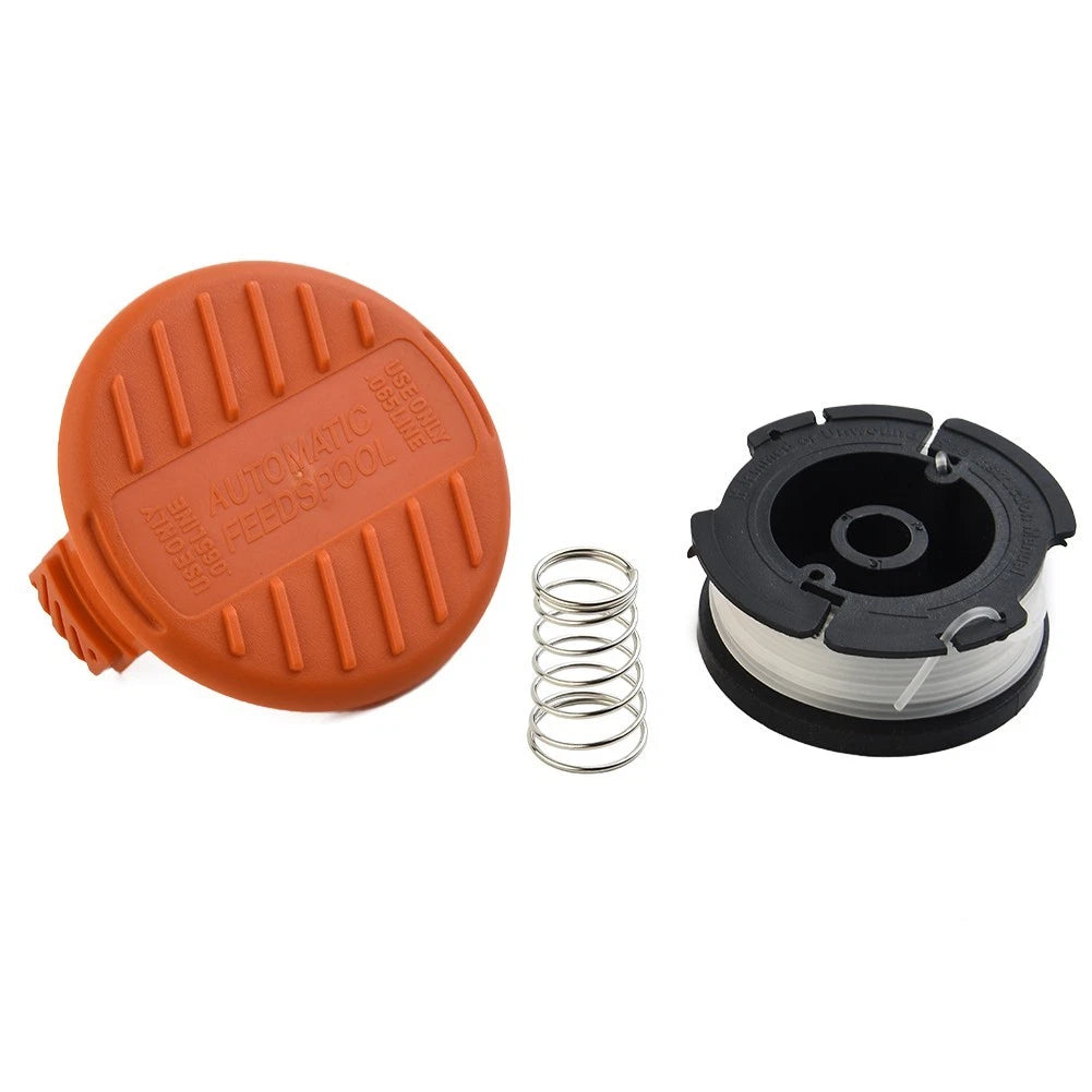 Spool Line Set with Cover Cap for Black and Decker BESTA52 BDST182ST1 BESTA525