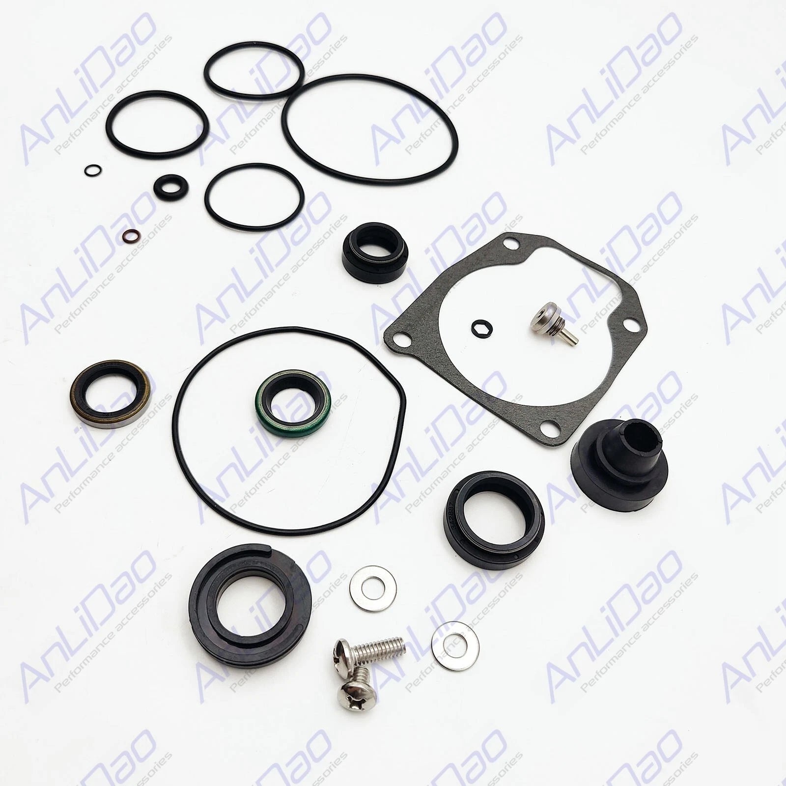 Lower Unit Gearcase Seal Kit for Johnson Evinrude 25-50HP (0433550)