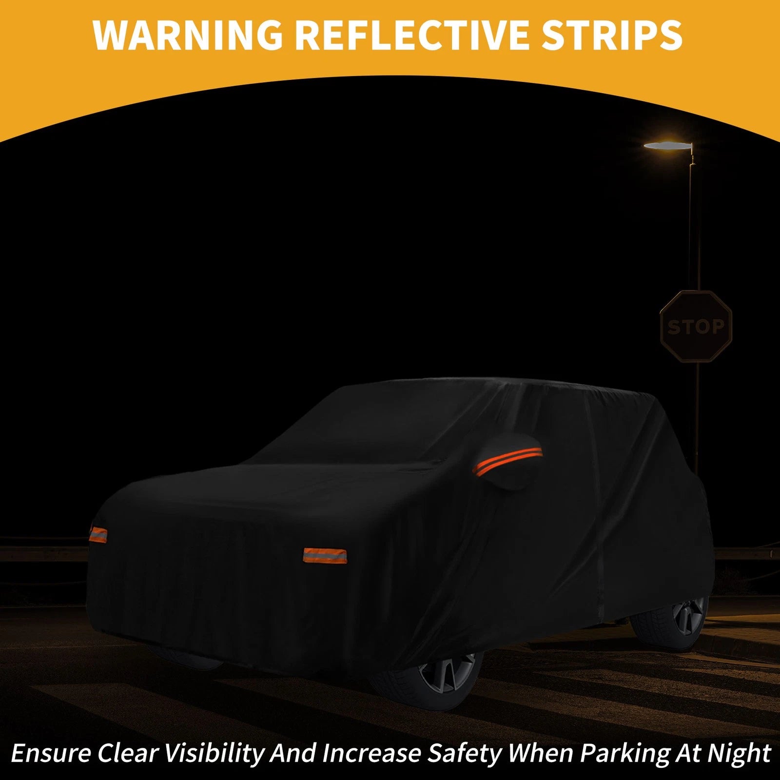 Waterproof All Weather Car Cover for Kia Soul (2010–2023) 190T-PU Zipper