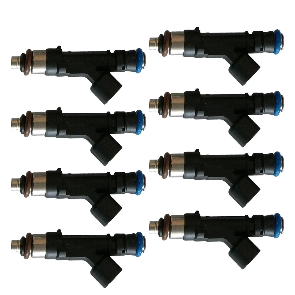 Set of 8 Fuel Injectors for Ford E-350 E-450 F-250 F-350 Super Duty (2017–2019)