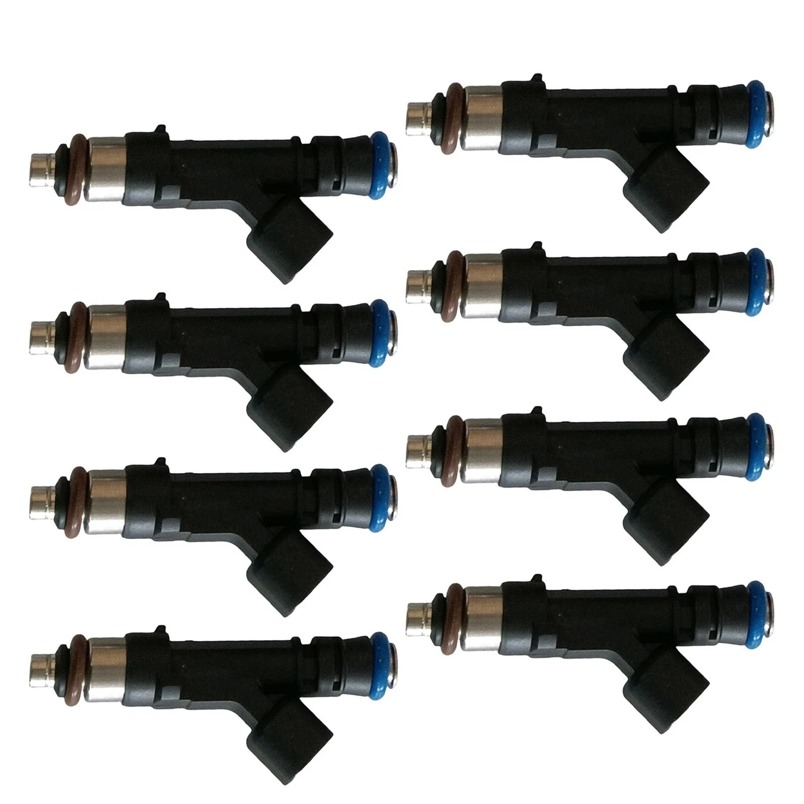 Set of 8 Fuel Injectors for Ford E-350 E-450 F-250 F-350 Super Duty (2017–2019)