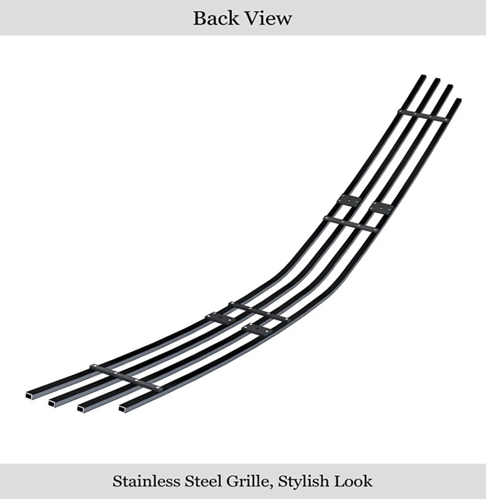 Stainless Black Billet Grille Insert for Chevy Camaro (1993-1997)