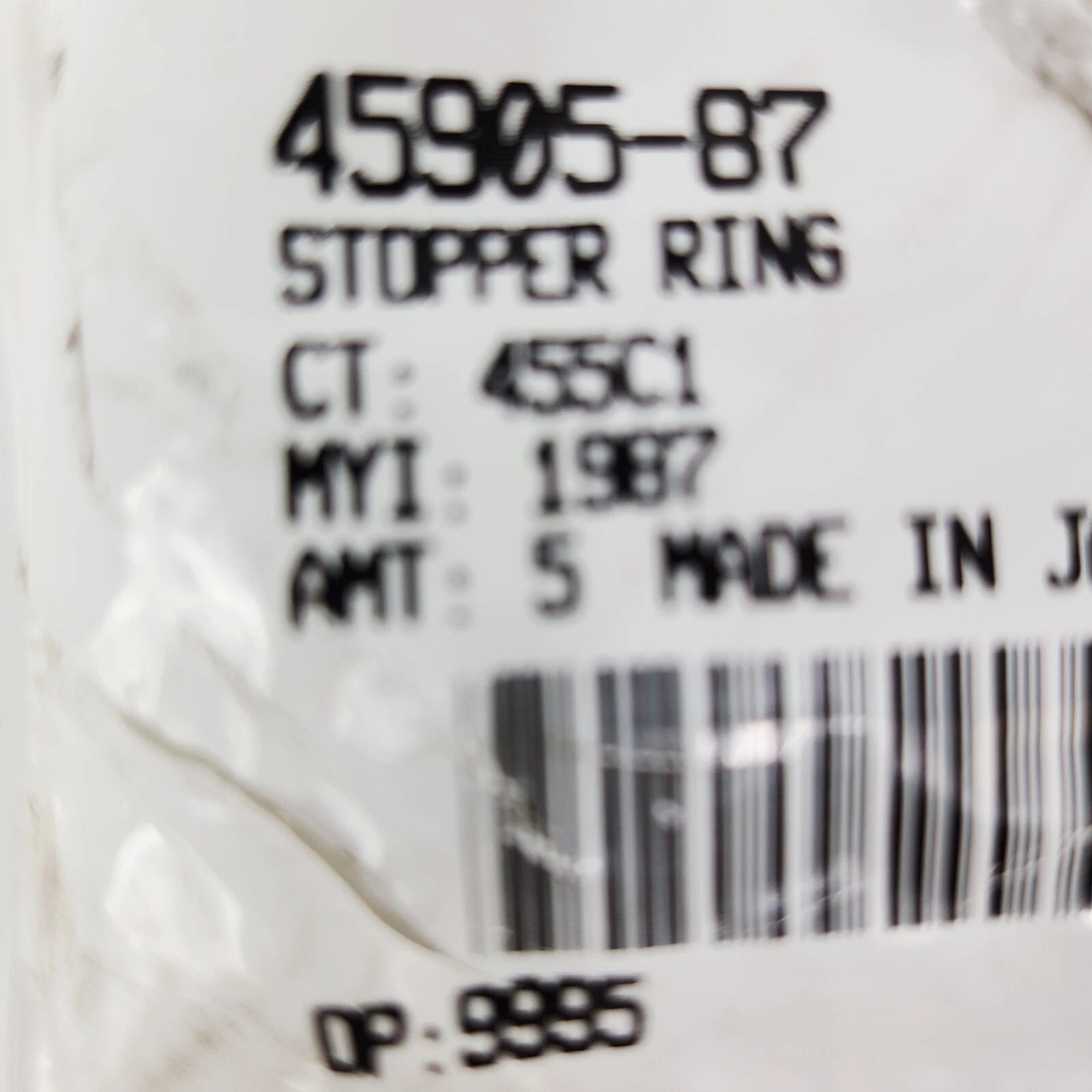 5X Fork Seal Retaining Ring for Harley Davidson (39mm) (45905-87)