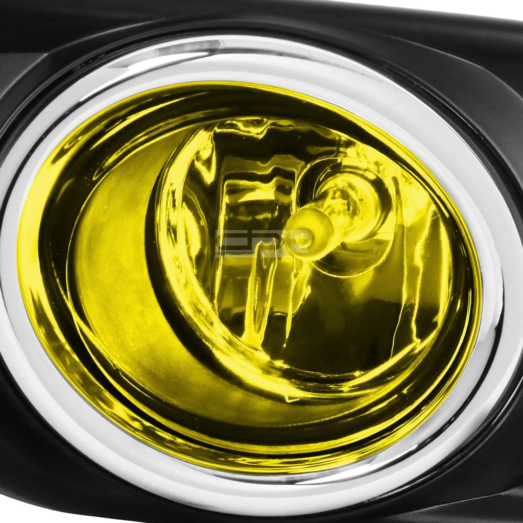 Fog Light Lamp Set for Nissan Rogue (2014–2016) - Amber Lens, Switch, Bezel
