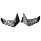 Pair Side Cover Fairing Kits for Kawasaki Z750 (2004–2007) Glossy Black