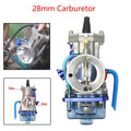 28mm Carburetor Carb PWK28 for ATV Motorcycle 125-250cc (2/4-Stroke)