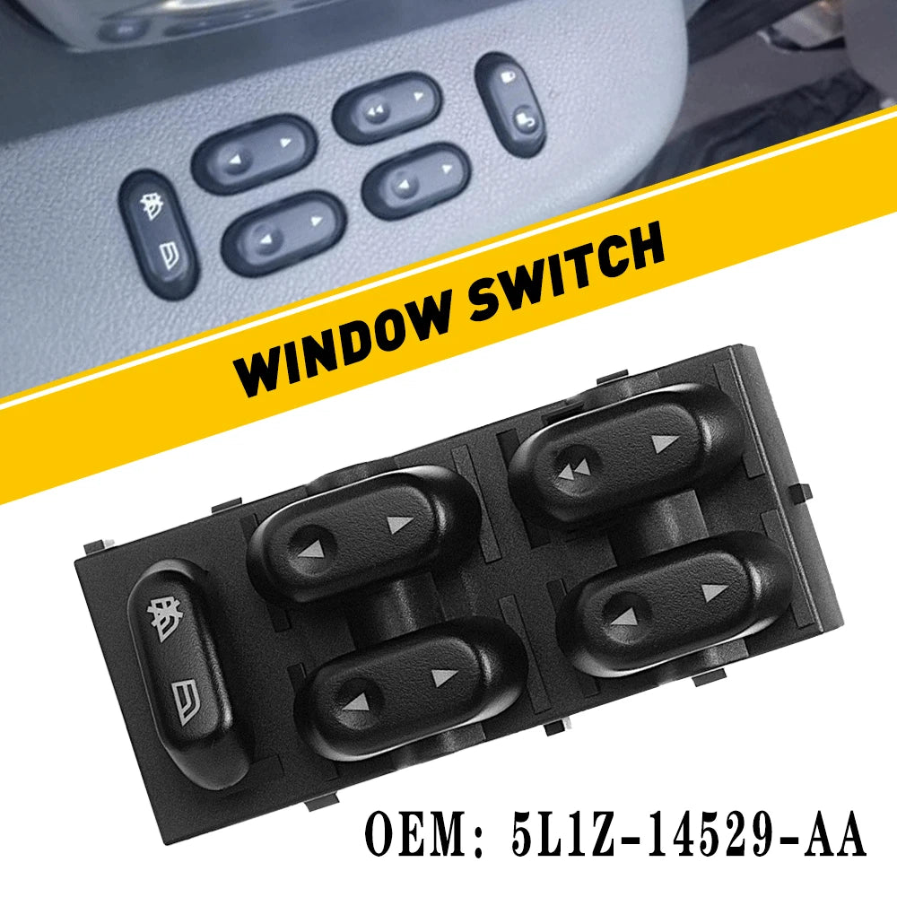 Master Window Switch for Ford F-150 (2004–2008) 5L1Z14529AA