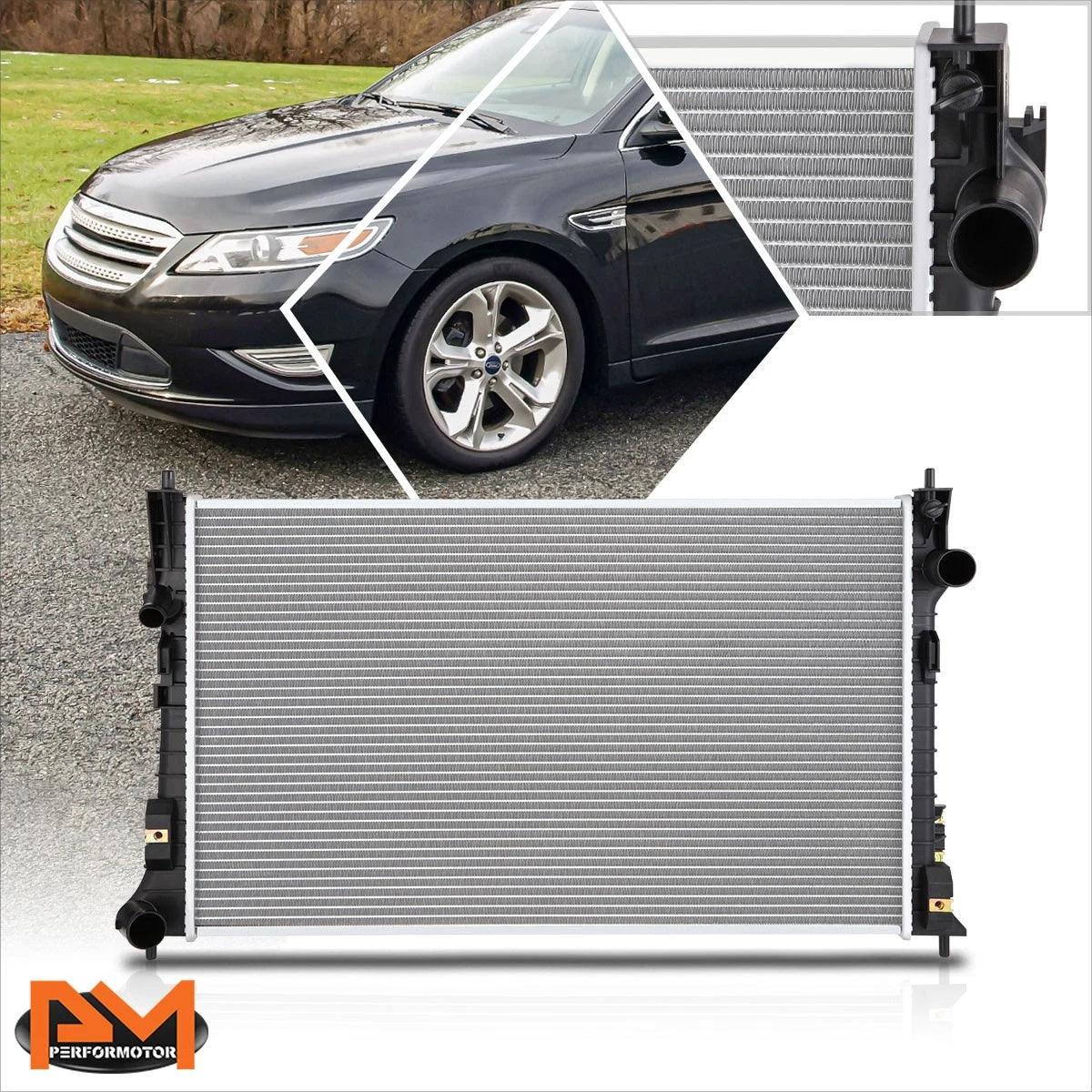 Radiator for Ford Taurus SHO/Lincoln MKS 3.5T (2010–2012) DPI-13186